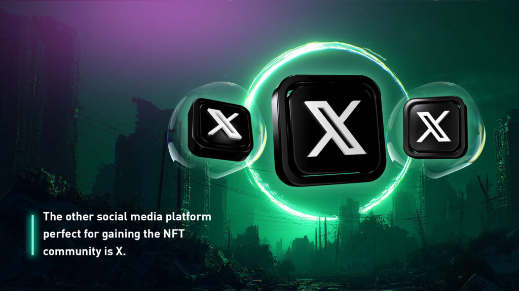 Image of X logo on a phone
